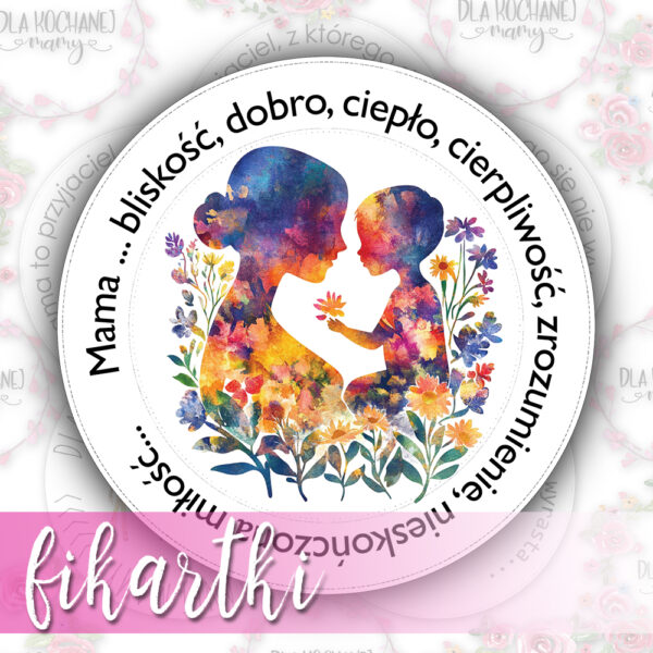 digi stempel napisy na dzien matki