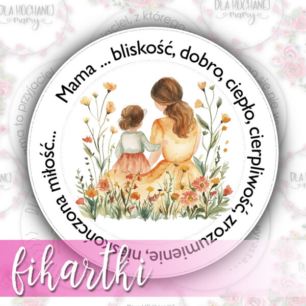digi stempel napisy na dzien matki